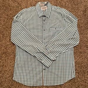 EXPRESS fitted men’s button up shirt